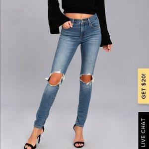 Levi’s 721 High Rise Skinny Jeans